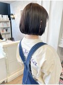 福山人気caary内巻きボブ顎下ライン小顔前髪似合わせ耳掛け20代