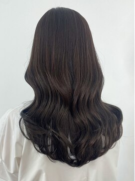 アイティーバイアルバム 藤沢店(IT by ALBUM) チョコブラウン_グレーベージュレイヤーロング_ba468201