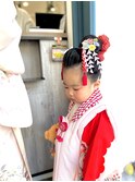 七五三ヘアセット