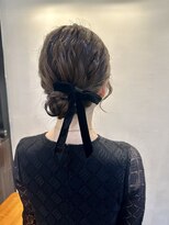 大人っぽシニヨン！