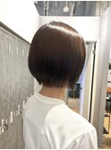 ショートボブ/艶髪ストレート@重里