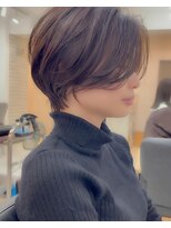 ショートヘア/ボブ/可愛い丸み/簡単スタイリング/20代30代
