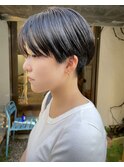 刈り上げマッシュショート