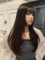 クム(kumu)&nbsp;【kumu】ブリーチなし暖色系カラー/カシスワインレッド/ボルドー