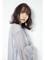 アンジュール 鹿児島中央店(UNJOUR.)&nbsp;ピンクバイオレット×ゆるふわミディ