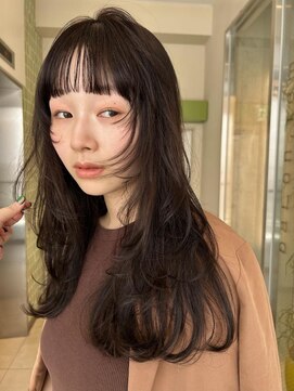 バロンフェム(baLon.fem) 【stylist田島】レイヤーカット/顔まわりレイヤー/ブリーチなし