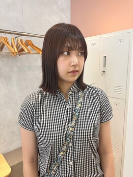 アマーク(a mark) 【木下 暖菜】透明感たっぷりラベンダー♪