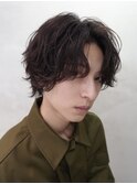初めてのパーマでも◎ラフな質感が人気のシャドウパーマ