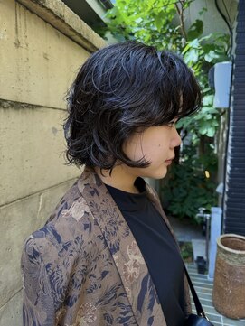 代々木上原美容室 ニュアンスボブパーマ