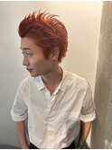 スパイキー×ビビットオレンジ