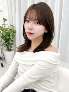 アマトウキョウスマートサロン(AMA TOKYO×Smart Salon) くびれレイヤー/顔まわりカット/レイヤーカット/小顔ヘア