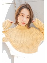 レゴ(REGO) #小顔黒髪クラゲヘアーオリーブグレーココアベージュ