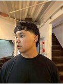 MEN’S HAIR/波巻ツイストスパイラル/フェザーパーマ/心斎橋