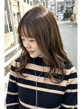 ブライト(bright) ショコラグレージュ|ブリーチなし|大人透明感