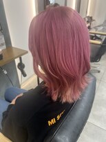 ギルド 清瀬店(GUILD) 透明感ピンクミディ