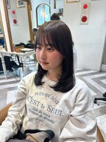 ロンドアベニール 北千住(Lond avenir) 韓国顔周り/バタフライカット/ワンホンレイヤー北千住