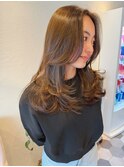 海外風レイヤー イルミナオリーブベージュ 【20代/30代/40代】