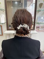 ヘアーサロンウェスト(Hair Salon West)&nbsp;変形ギブソンタック