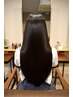 似合わせカット+さらツヤストレート+ベーシックトリートメント【 ￥18700】