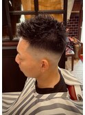フェザーアップ×スキンフェード