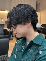 エルマーク 本山(L-MARK)&nbsp;波巻きスパイラル/men's/フェザーパーマ/メンズパーマ/学割