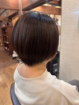 穀雨(Kokuu)&nbsp;骨格補正の美フォルムボブで朝ラク小顔見えヘア
