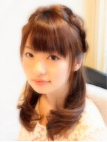 ヘアーデザイン リント(hair design Rinto)&nbsp;結婚式・パーティーにも使える編み込みヘアアレンジ