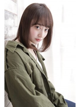 ネオリーブ チロル 横浜西口店(Neolive CiroL.) 大人かわいいヘルシーレイヤー ストレート ミディ20代30代40代