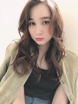グレージュ/デジタルパーマ/ゆるふわ/大人可愛い/透明感/高柳