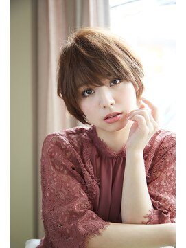 フィガロ ミーナ 東生駒店(FIGARO MINA) ハネ感かわいいマッシュボブ