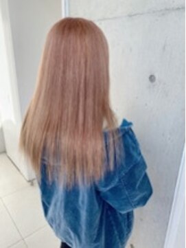 クロム(Chlom) Chlom立川☆大人かわいいピンクベージュカラーTEL 0425125655