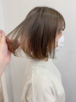 ルプラ カルム(le-pla Calme)&nbsp;bob×milk tea greige シルキーベージュ/ことりベージュ20代