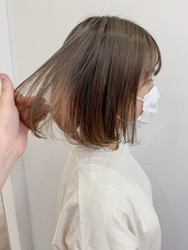 ルプラ カルム(le-pla Calme) bob×milk tea greige シルキーベージュ/ことりベージュ20代