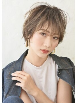 ケーツー心斎橋 クイーンズガーデン バイ ケーツー(K two QUEEN'S GARDEN by K two) 小顔甘辛MIXショート×イルミナカラー2/心斎橋&難波&なんば