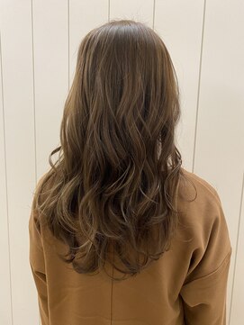 アドラーブル 万代店 (adorable) 【ベージュハイライト】まろやかカラー20代30代