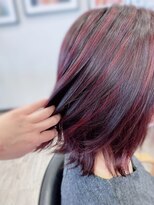 フレンズ 平岡店(friend's)&nbsp;【札幌平岡　デザインカラー(3Dカラー/ハイライト)】　藤谷依奈