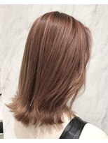 リー 京橋(Lee)&nbsp;モーブカラー×ピンクハイライト