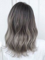 リアン 上尾店(Rien)&nbsp;マロンベージュ/Aラインボブ/かきあげバング[上尾/上尾駅]