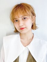 アイティー バイ アルバム 浦和店(IT by ALBUM)&nbsp;ぱっつんボブ_マロンベージュAラインボブかきあげロング_8453