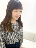 柔らかストレートロング