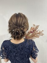ファースト 祇園本店(first) 【ヘアセットサロンfrst】ナチュラルアップスタイル♪