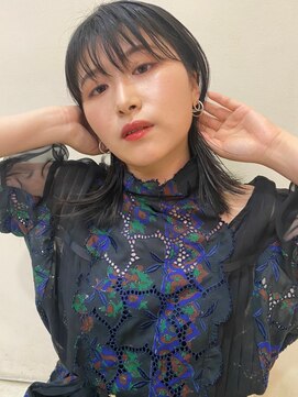 イーストハムネオ(EAST HAM NEO) ミディアムウルフ＆つやブラック