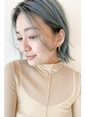 ハイトーンボブ/ケアブリーチ/ボブ