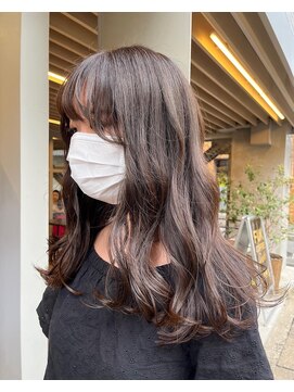 カノエ 福岡香椎店(canoe) 韓国スタイル/艶髪/グレージュカラー/髪質改善縮毛矯正/香椎