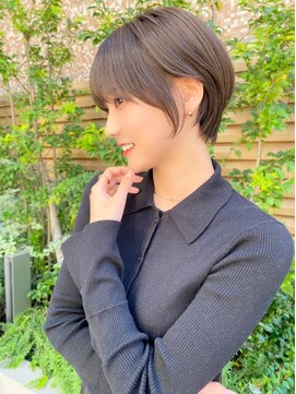 レイリー 原宿 表参道(Rayreee) 丸みショート/マッシュショート　ショコラブラウン