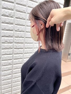 プチメゾントウキョウ(Petit Maison Tokyo) ピンクレッド_イヤリングカラー