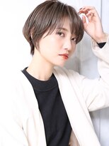 クラッチ トリートメント アンド ヘッドスパ 江坂(CLUTCH)&nbsp;大人可愛い小顔ツヤ髪ツヤ感前下がりショートボブA4