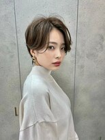 ヴェイン 渋谷(vain)&nbsp;【vain/v】大人可愛い前髪なしショートボブ