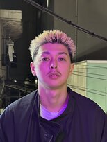 ザ フェイダーズ(The Faderz)&nbsp;束感ツーブロックマッシュスキンフェード波巻き無造作ショート