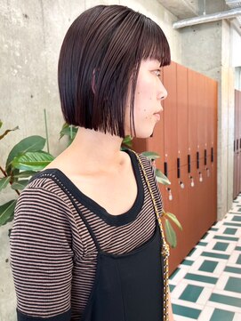 ノエ(noe) ミニボブ×ピンクラベンダー